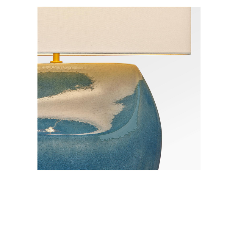 Hable Pente Medium Table Lamp by Visual Comfort Studio