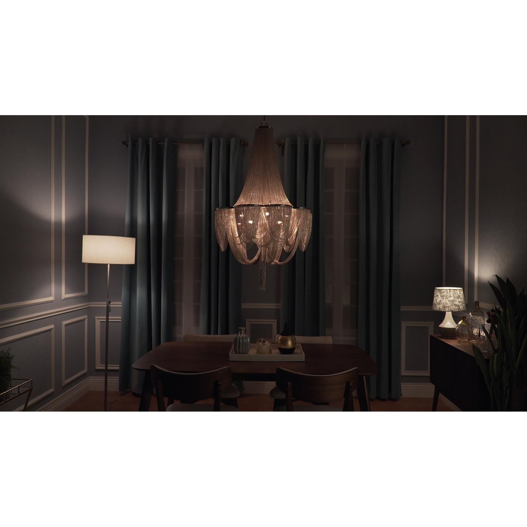 Shown in Polished Nickel finish and Metal shade