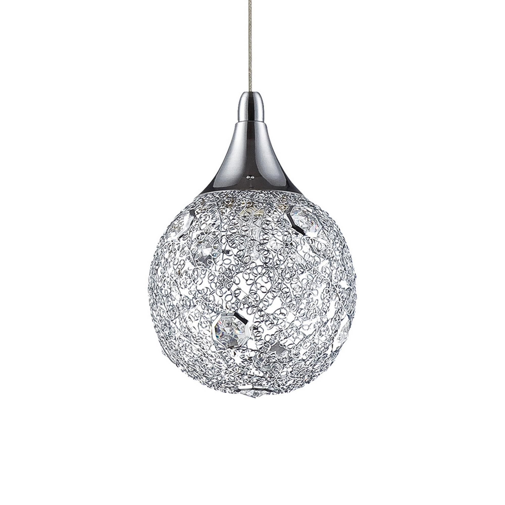 Solaro 22 Inch 9 Light Multi Light Pendant by Kendal Lighting - Clearance
