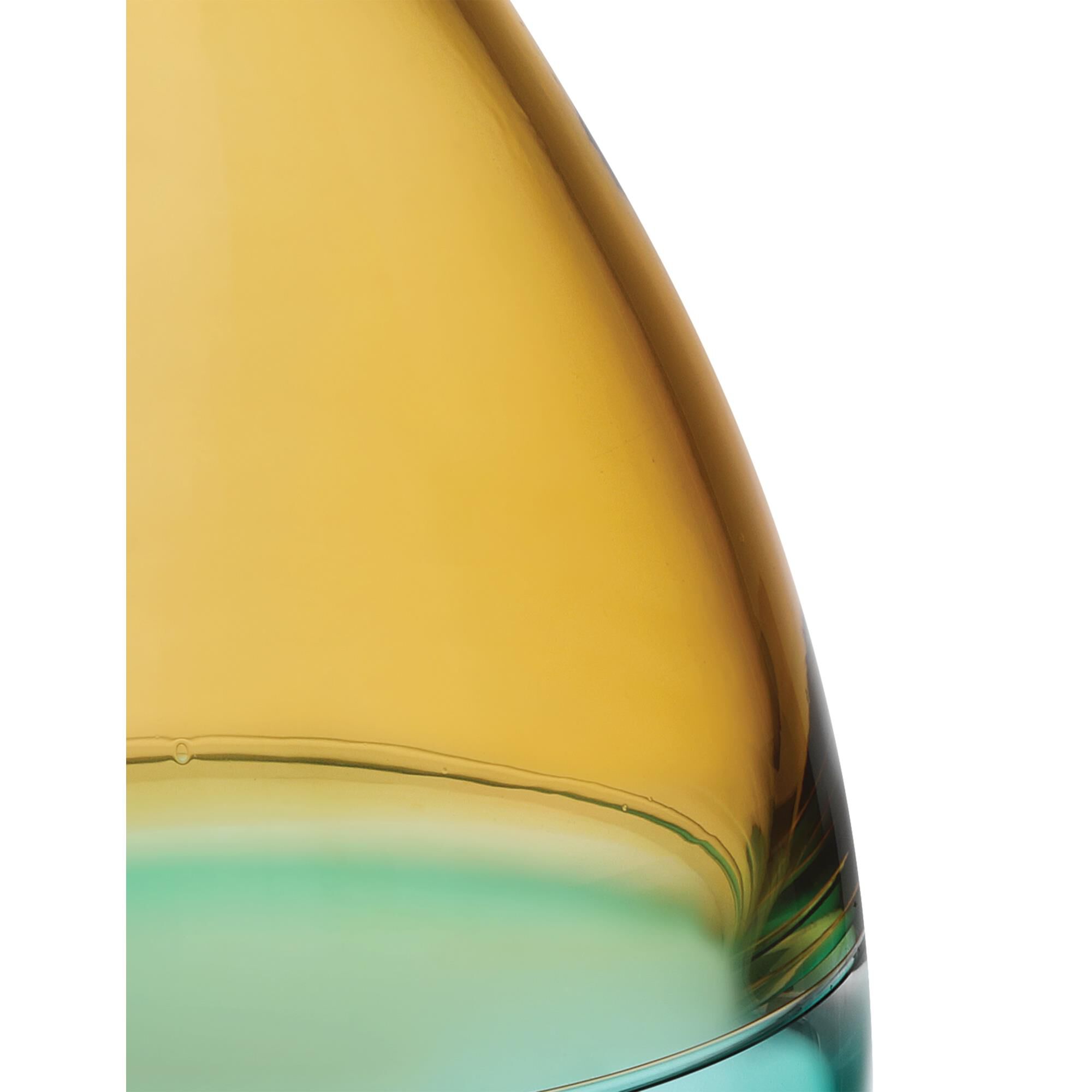 Shown in Aqua Blue, Amber and Green finish