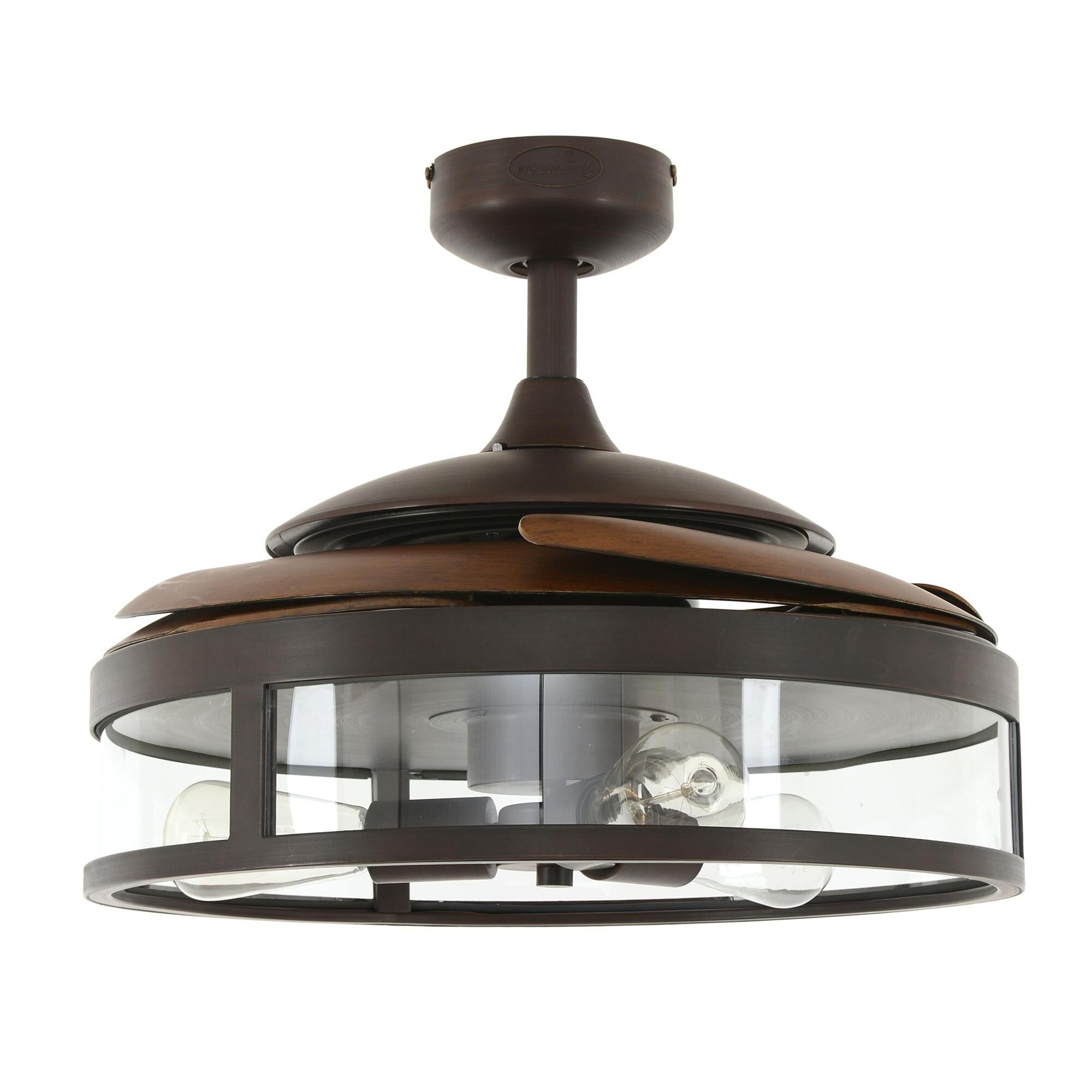 Classic 48 Inch Ceiling Fan with Light Kit,