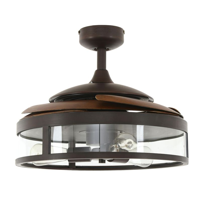 Classic 48 Inch Ceiling Fan with Light Kit by Beacon Lighting