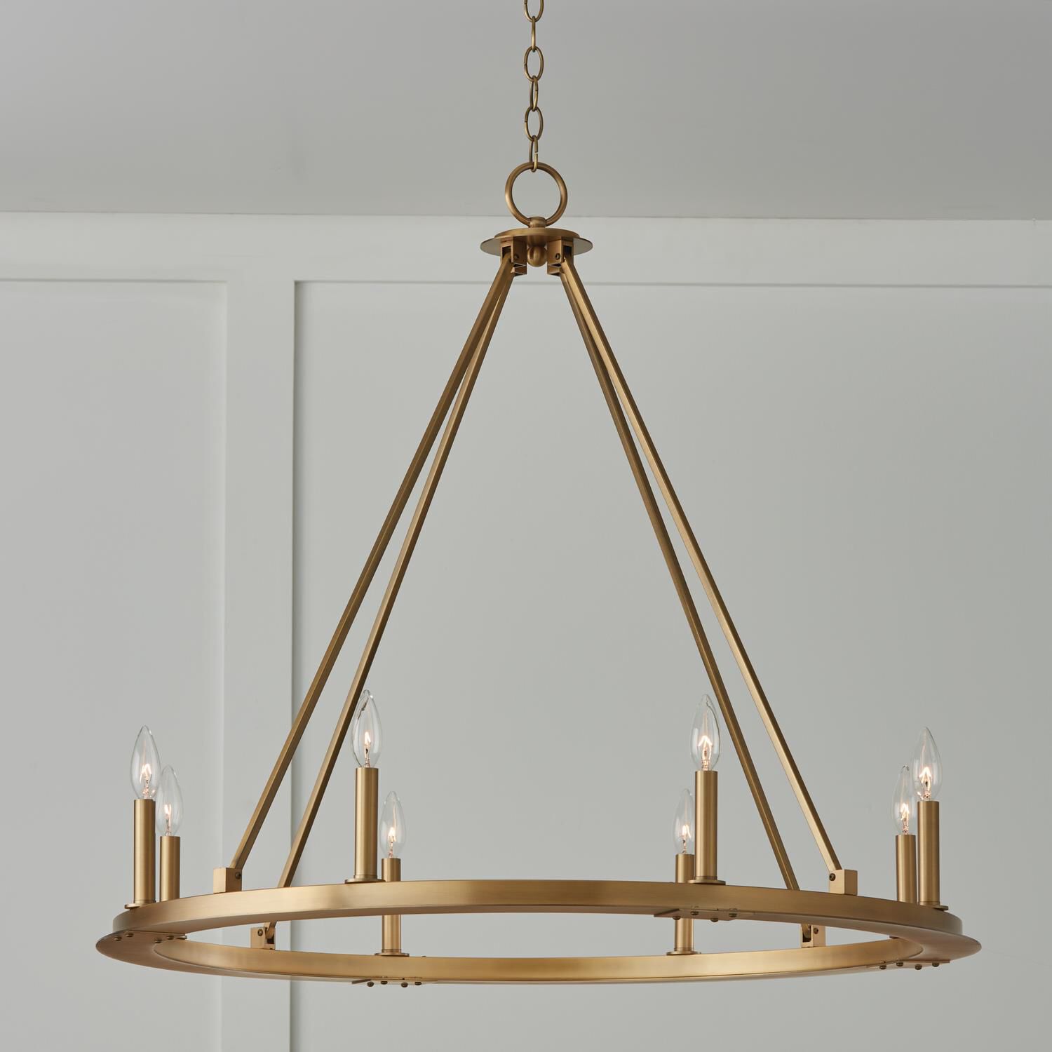 Pearson 36 Inch 8 Light Chandelier by Capital Lighting Fixture Company