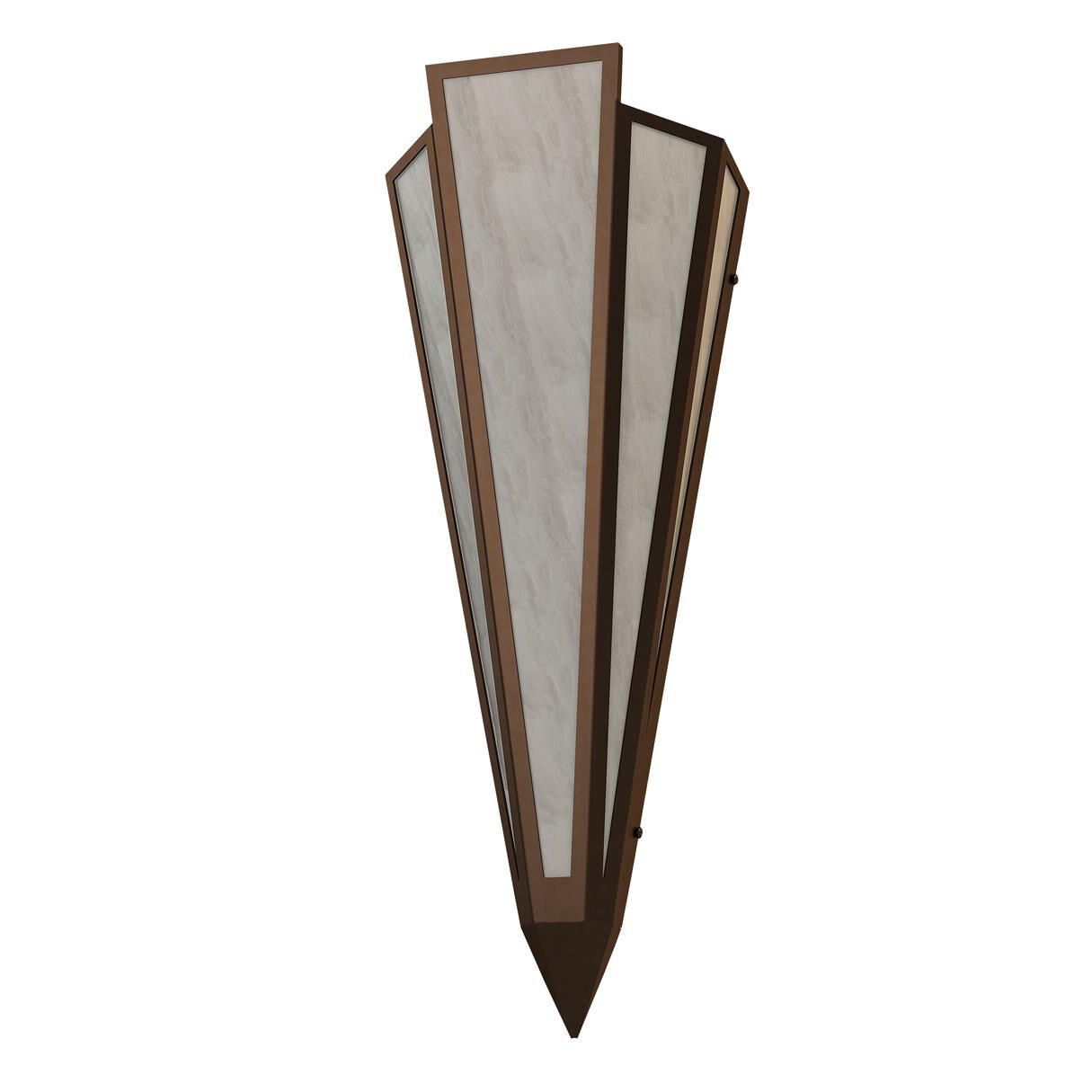 Brum 22 Inch Tall 2 Light Outdoor Wall Light by Meyda Lighting