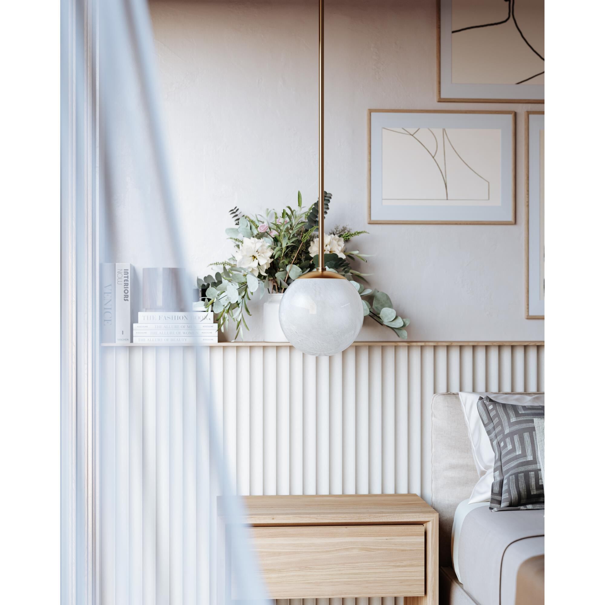 Burlington 12 Inch Mini Pendant by Hudson Valley Lighting