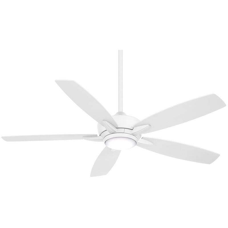 Kelvyn 52 Inch Ceiling Fan with Light Kit by Minka Aire