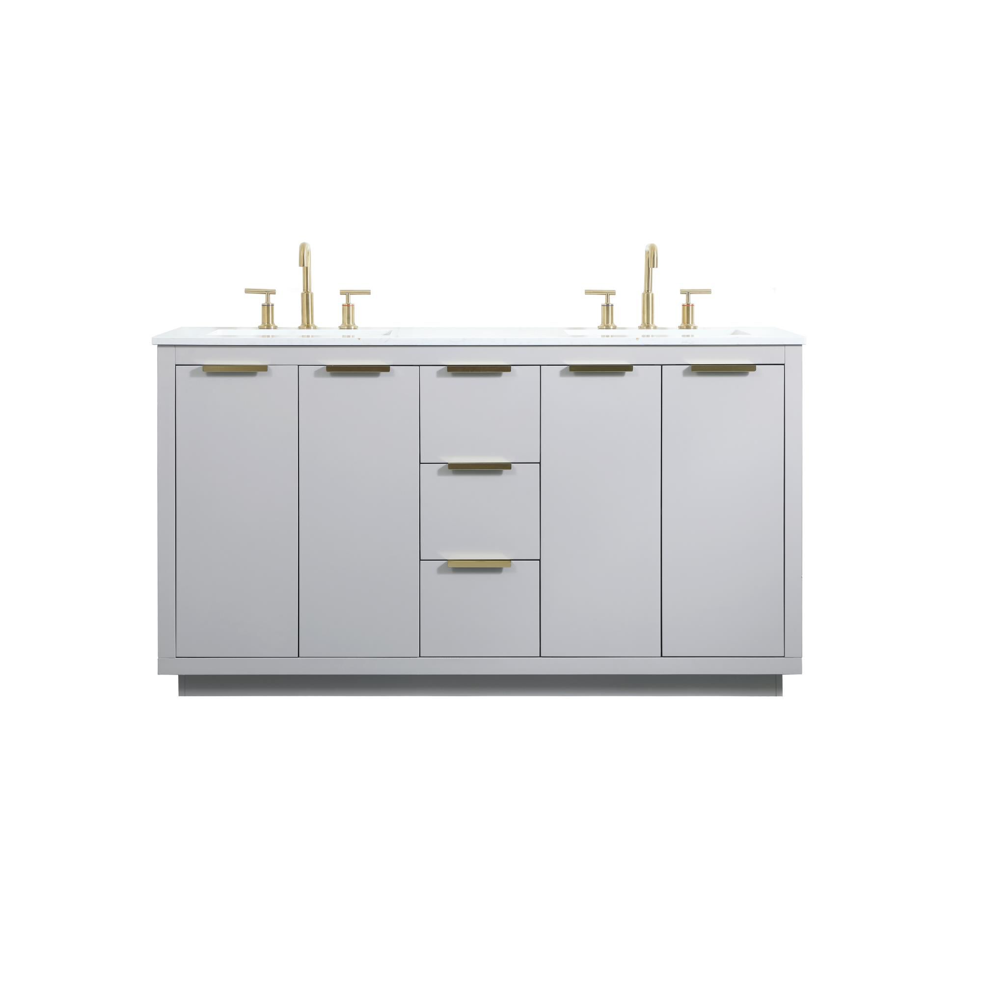 Blake 60 Inch Bath Vanity by Elegant Decor