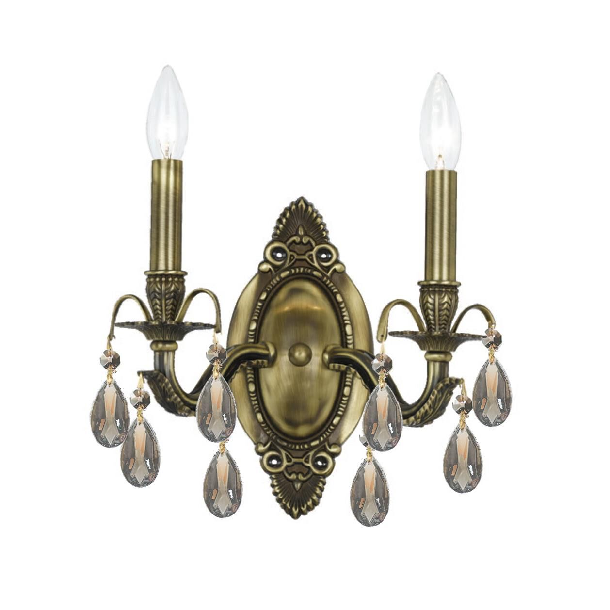 Dawson 11 Inch Wall Sconce by Crystorama