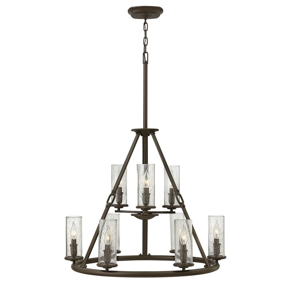 Dakota 29 Inch 9 Light Chandelier by Hinkley Lighting