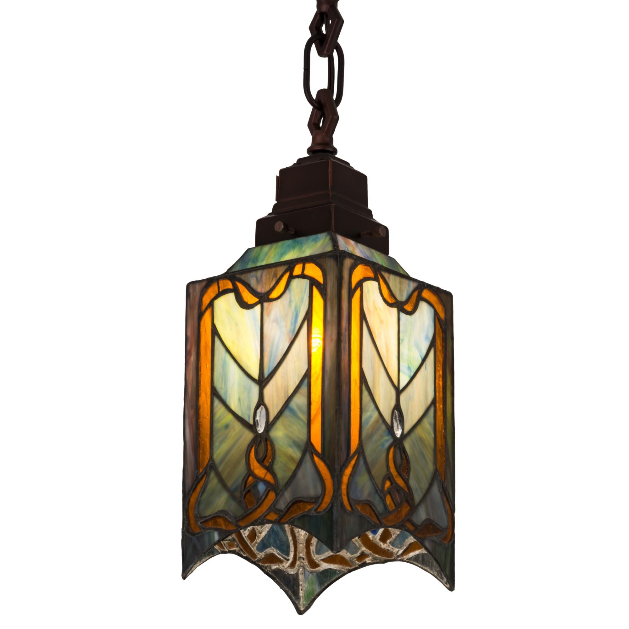 Meyda Lighting Cottage Mission 5 Inch Large Pendant