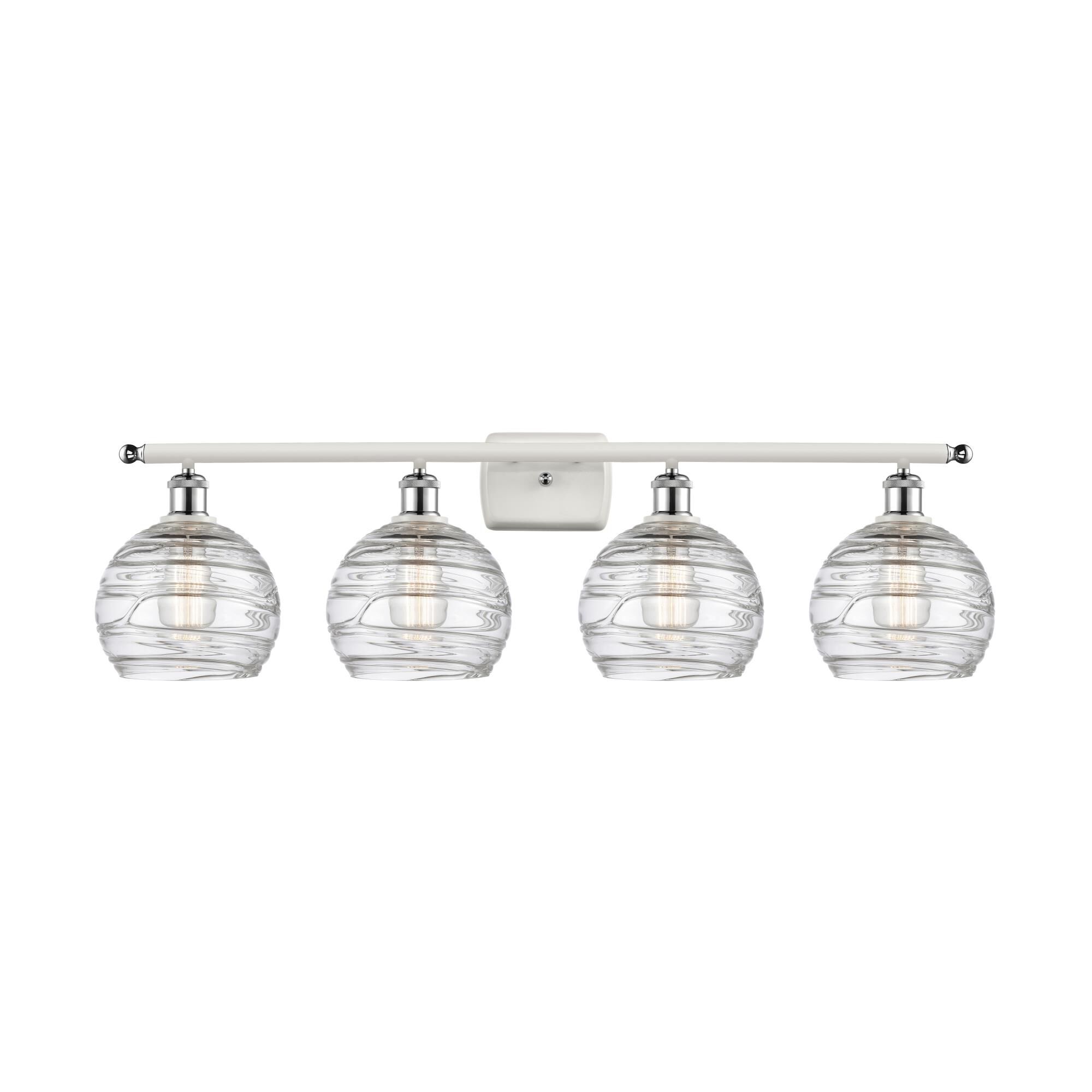 Bruno Marashlian Athens Deco Swirl 38 Inch Bath Vanity Light by Innovations Lighting
