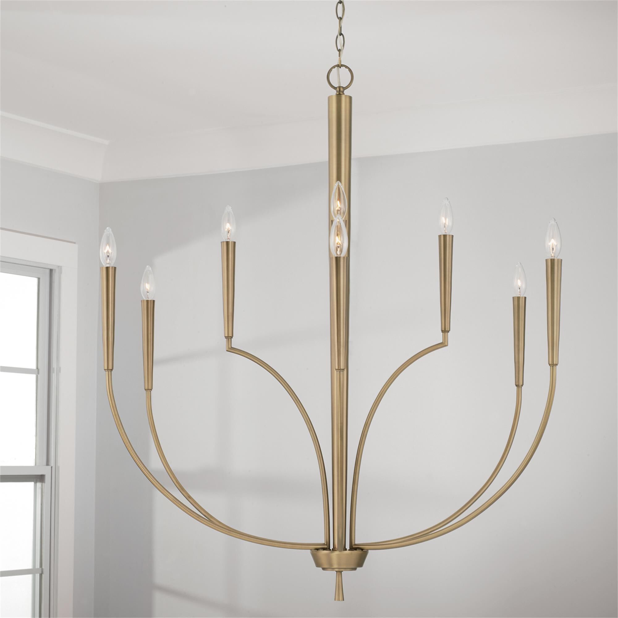Shown in Aged Brass finish
