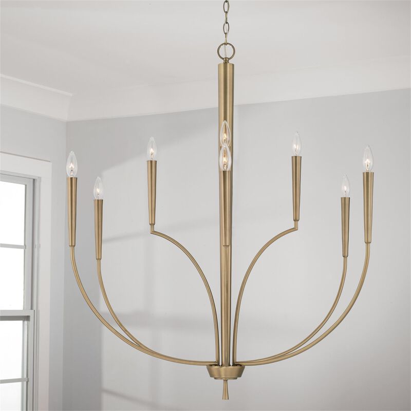 Holden 40 Inch 10 Light Chandelier by Capital Lighting Fixture Company