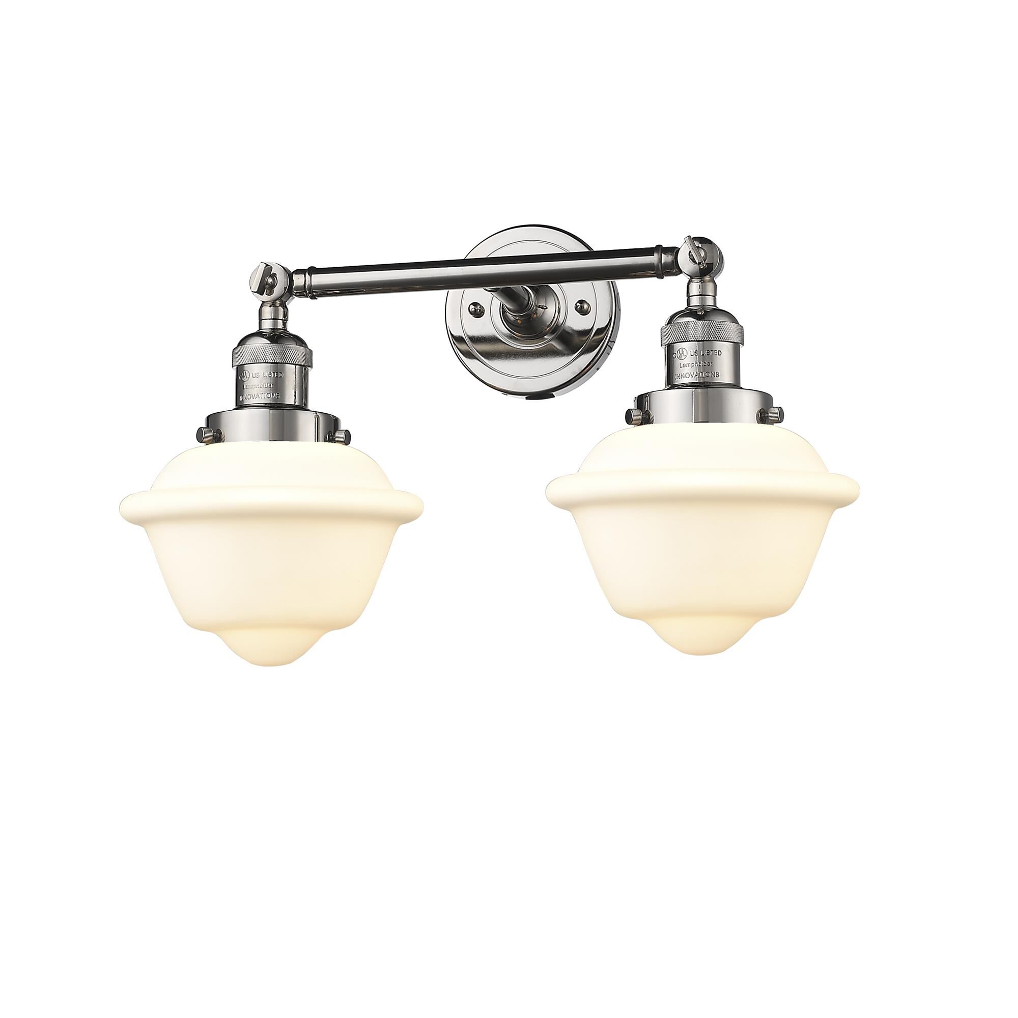 Shown in Polished Nickel finish and Matte White Cased glass