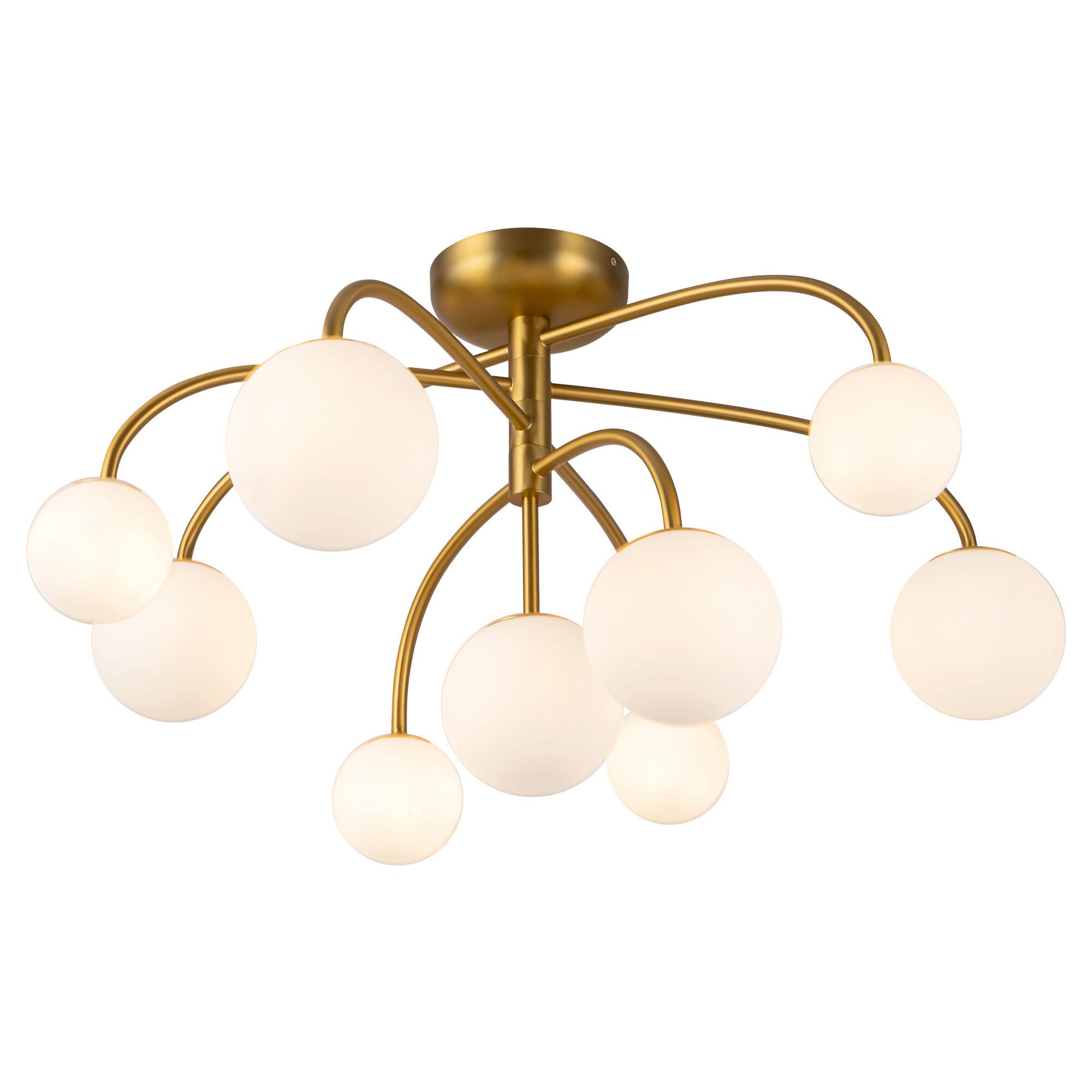 Elisa Carlucci Fiona 33 Inch Semi Flush Mount,