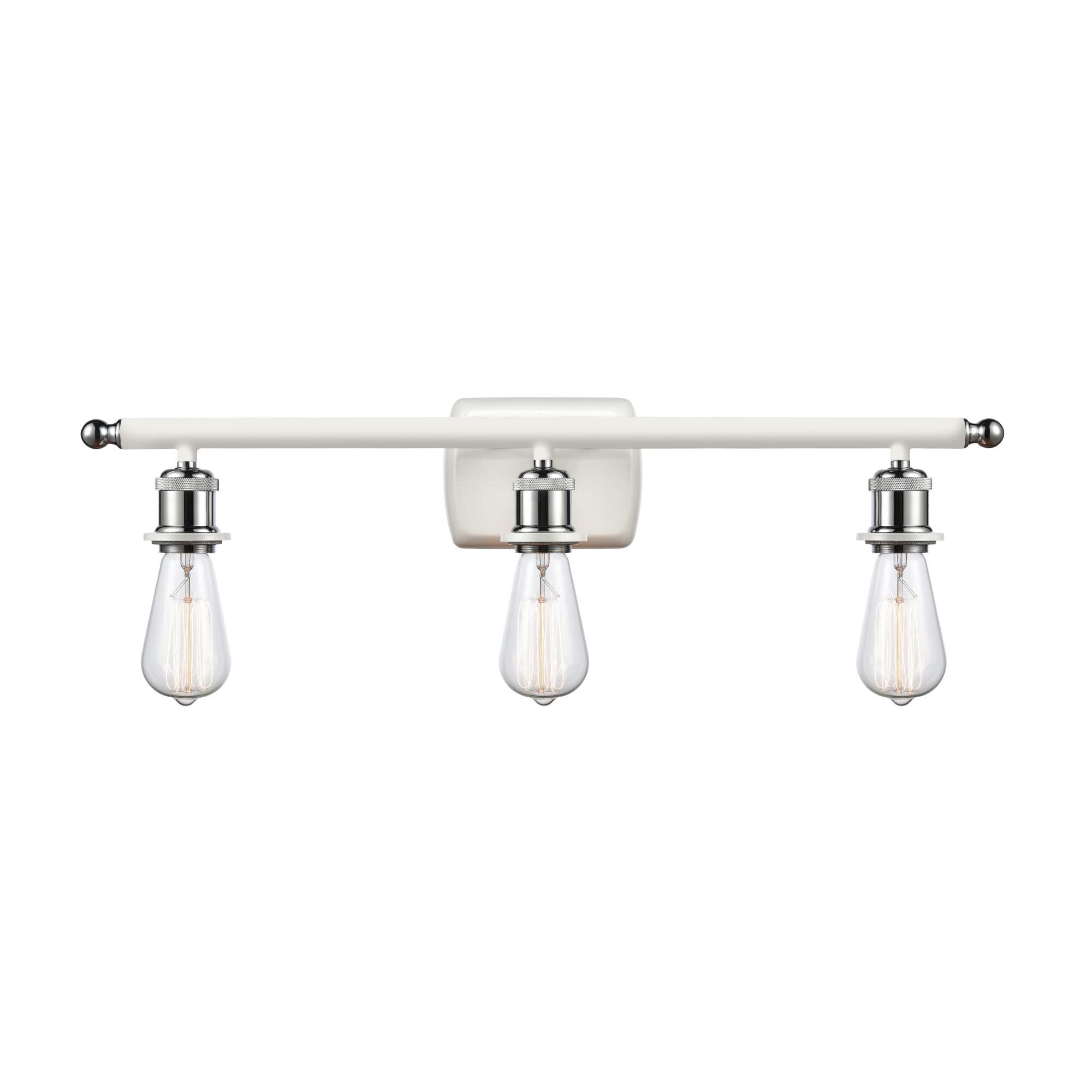 Bruno Marashlian Bare Bulb 26 Inch 3 Light Bath Vanity Light by Innovations Lighting