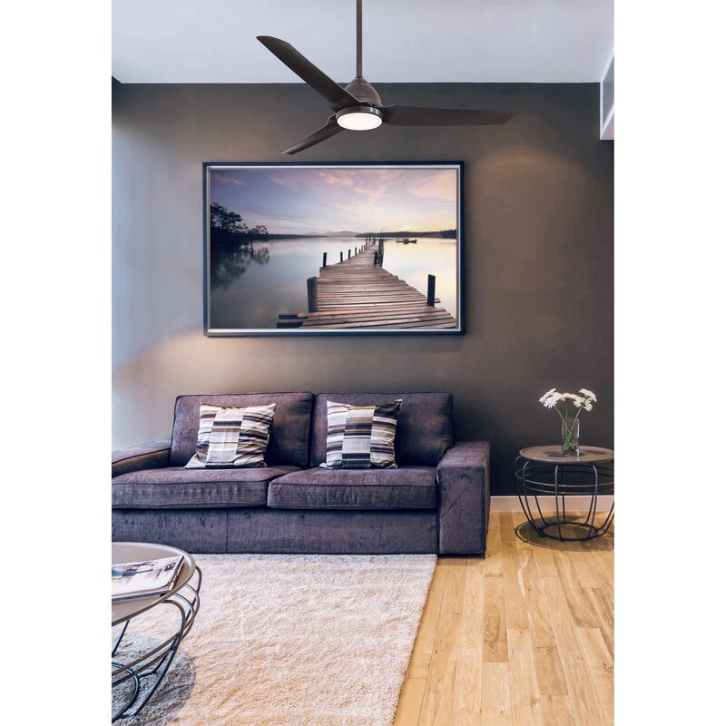 Java 54 Inch Ceiling Fan with Light Kit by Minka Aire
