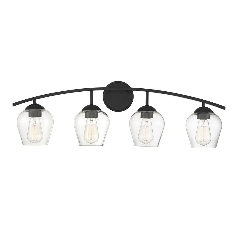 32 Inch 4 Light LED Bath Vanity Light by Meridian Lighting