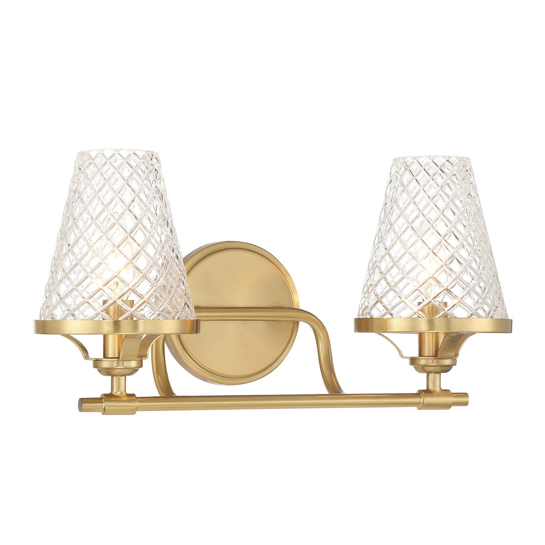 Candler 17 Inch 2 Light Bath Vanity Light by Savoy House