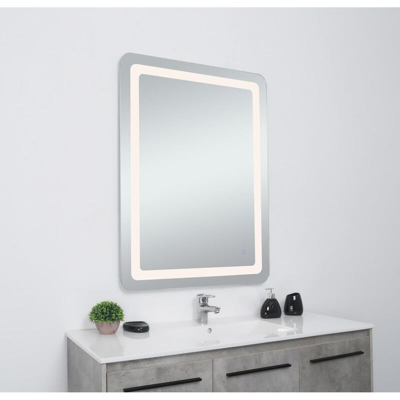 Genesis 40 Inch LED Lighted Mirror by Elegant Decor