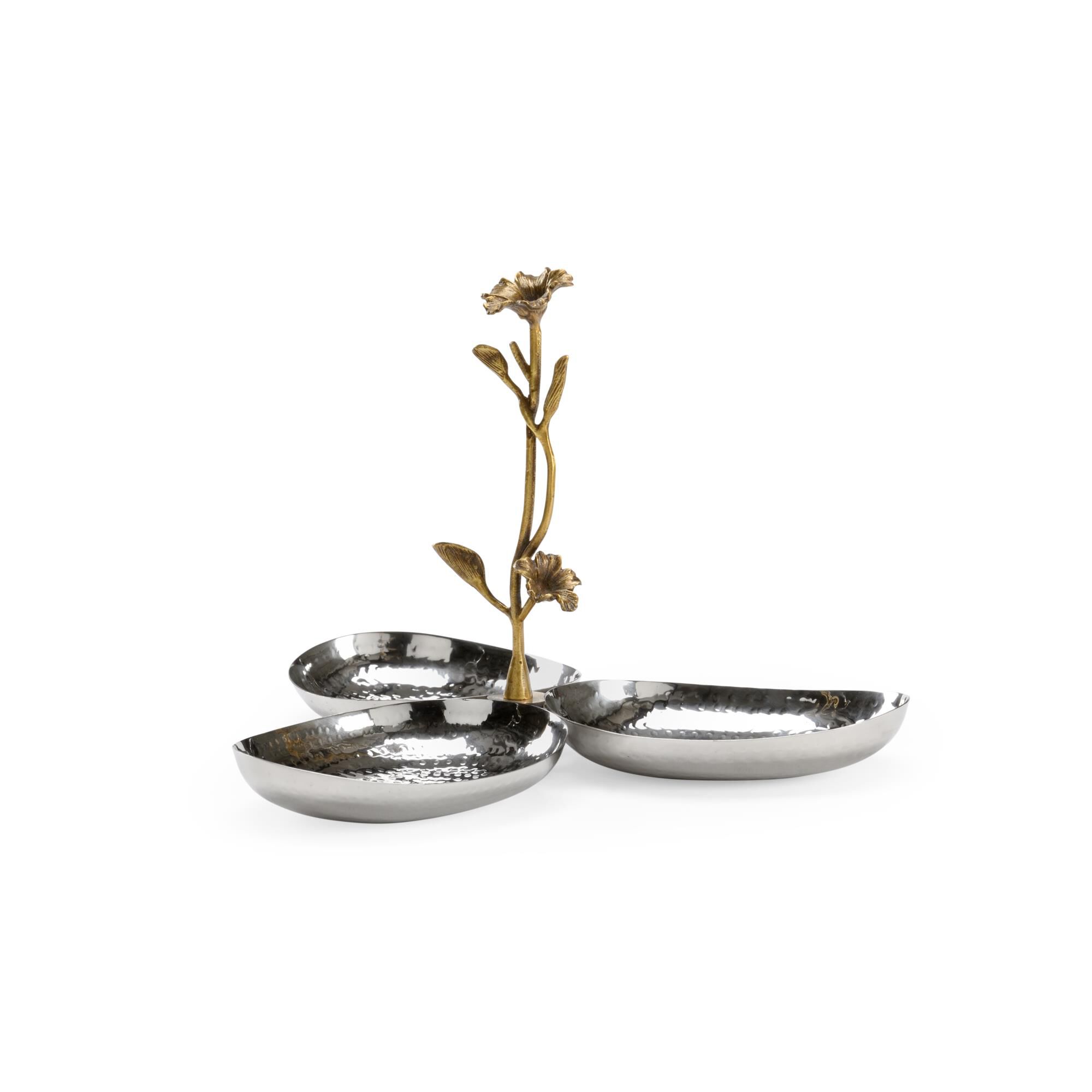 Fresh Stem Triple Bowl Bowl by Wildwood