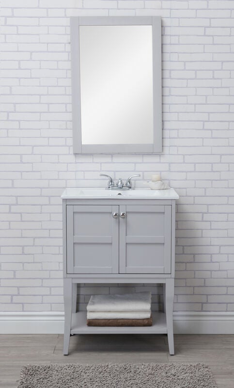 Mason 24 Inch Bath Vanity Cabinet by Elegant Decor