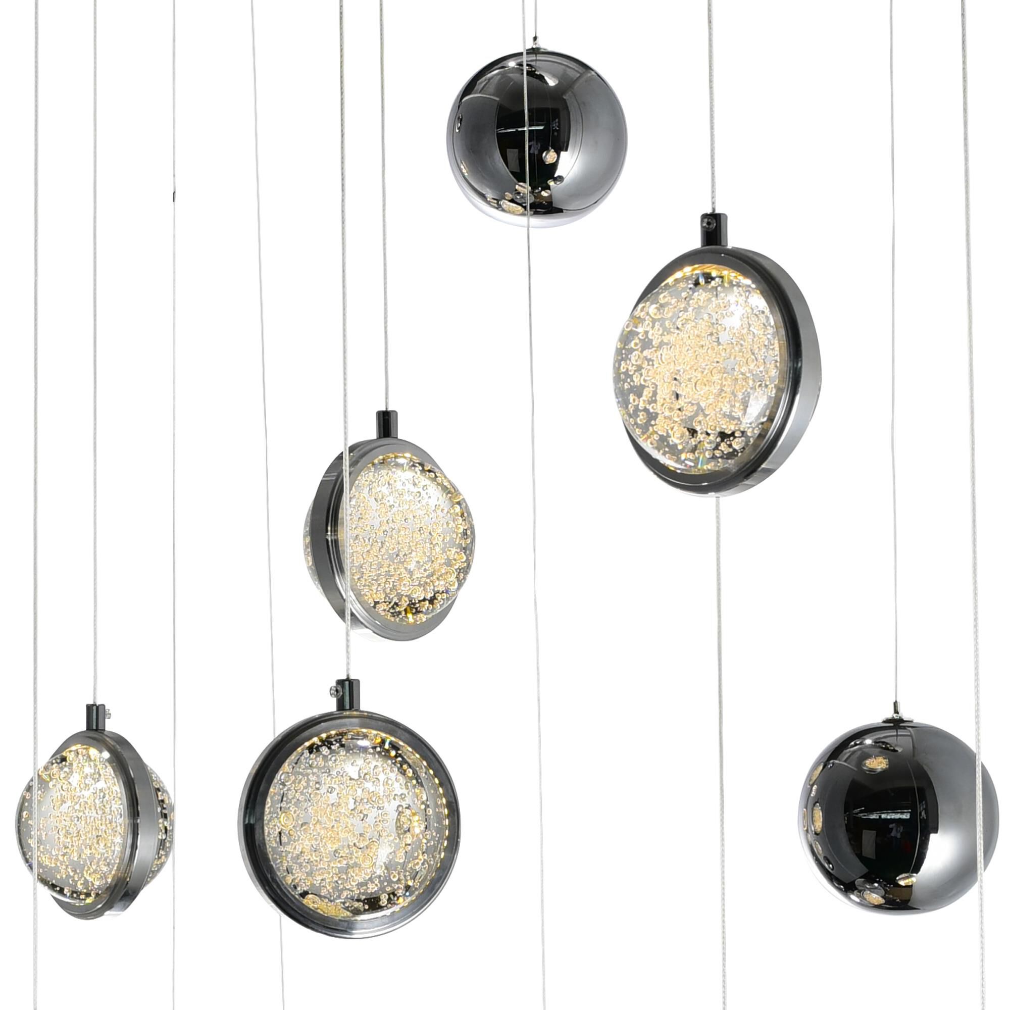 Salvador 40 Inch 9 Light Linear Suspension Light by CWI Lighting