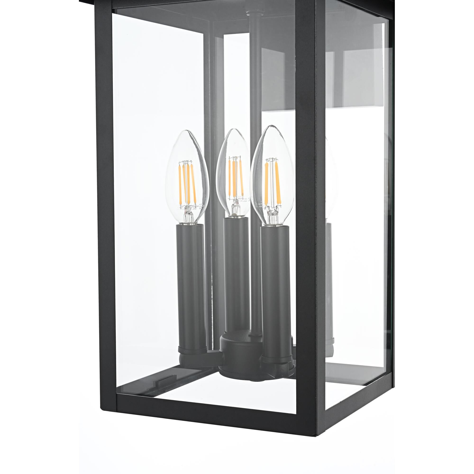 Shown in Black finish