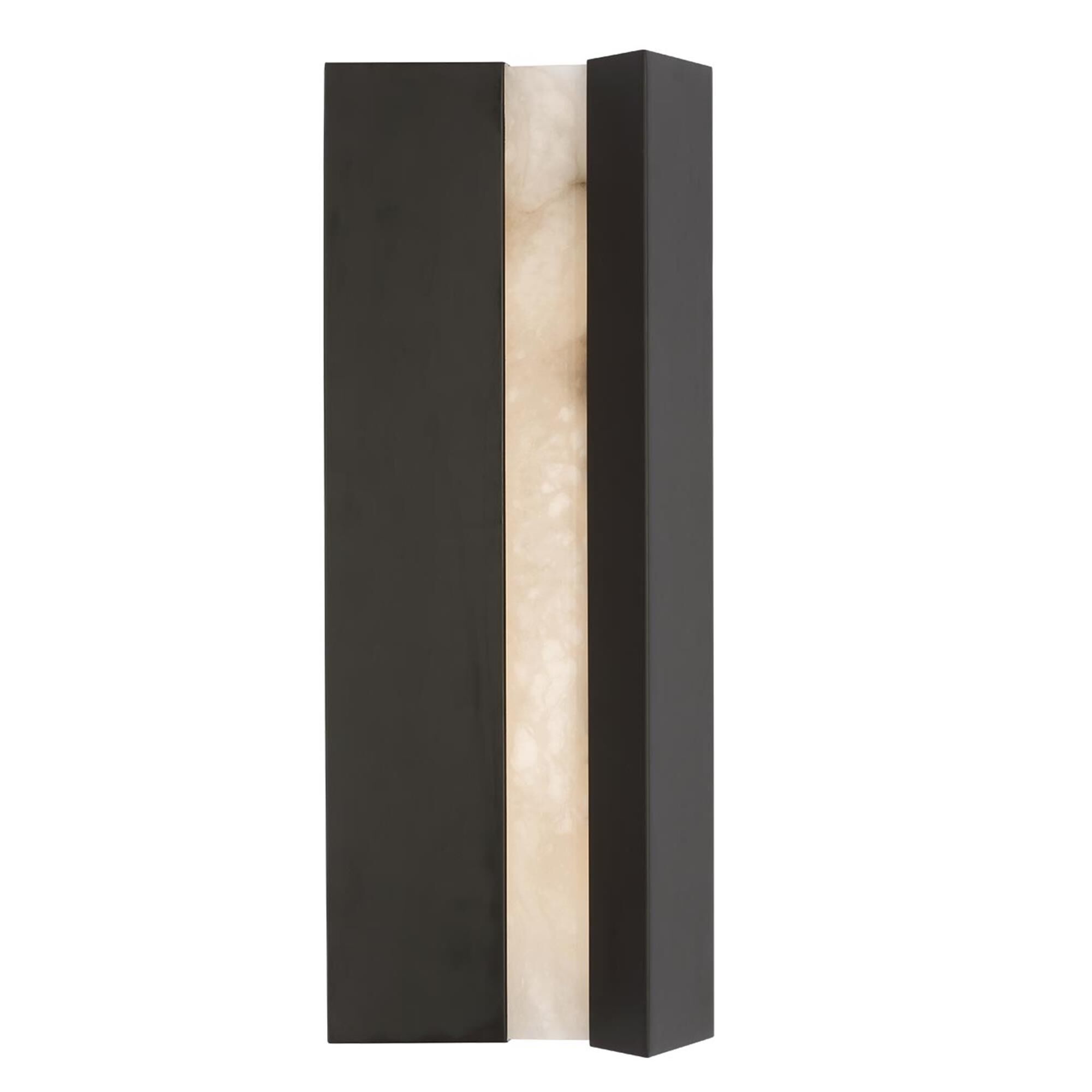 Shown in Matte Carbon finish and Alabaster shade