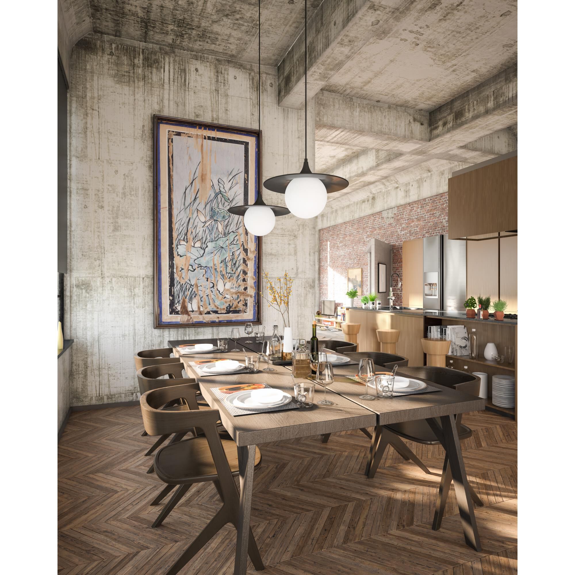 Alora Mood Fuji Large Pendant