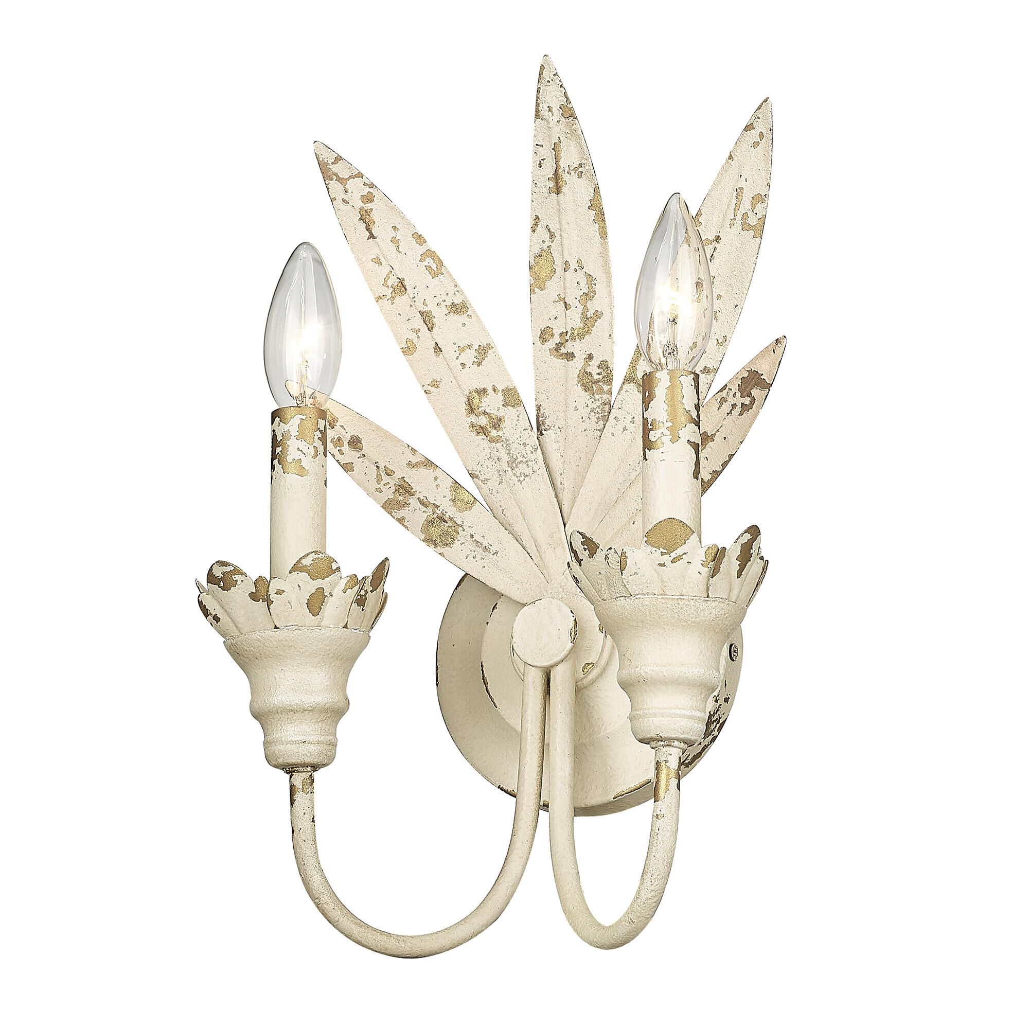 Lillianne 15 Inch Wall Sconce by Golden Lighting