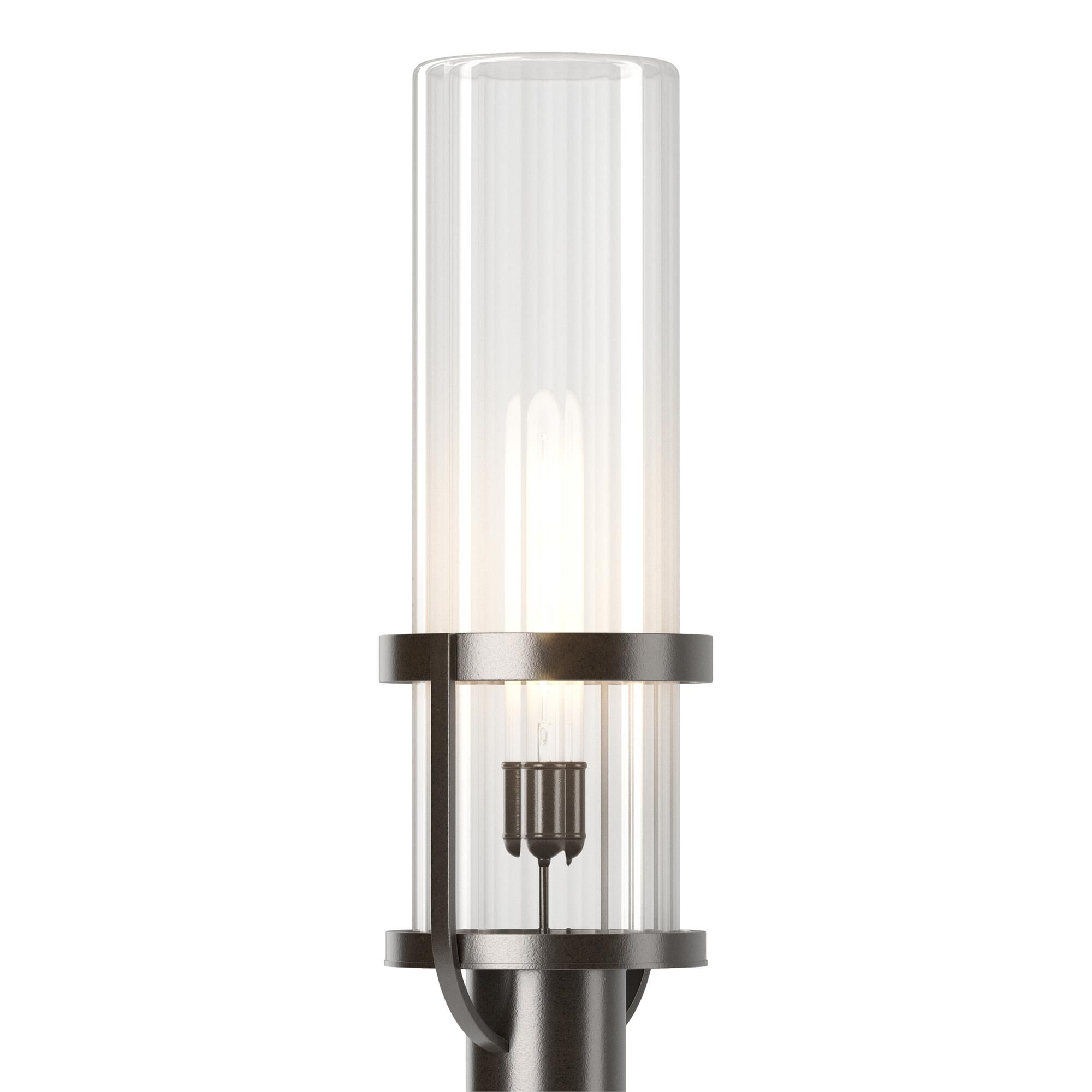 Shown in Coastal Oil Rubbed Bronze finish and Clear glass and Clear Glass shade