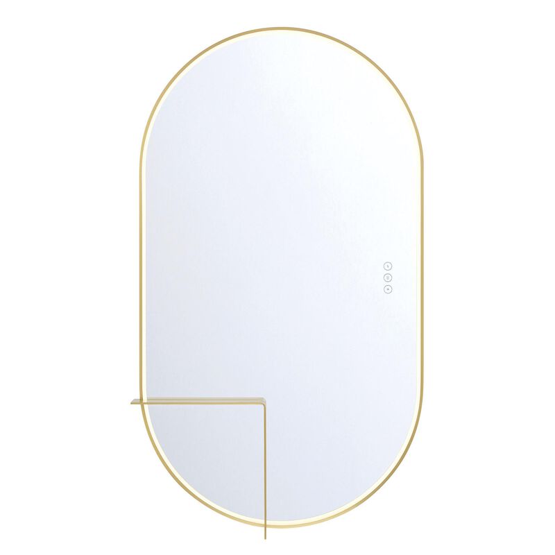Linden 24 Inch LED Lighted Mirror by Eurofase Lighting