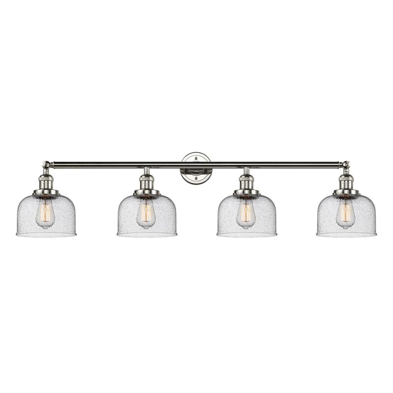 Bruno Marashlian Large Bell 44 Inch 4 Light Bath Vanity Light by Innovations Lighting
