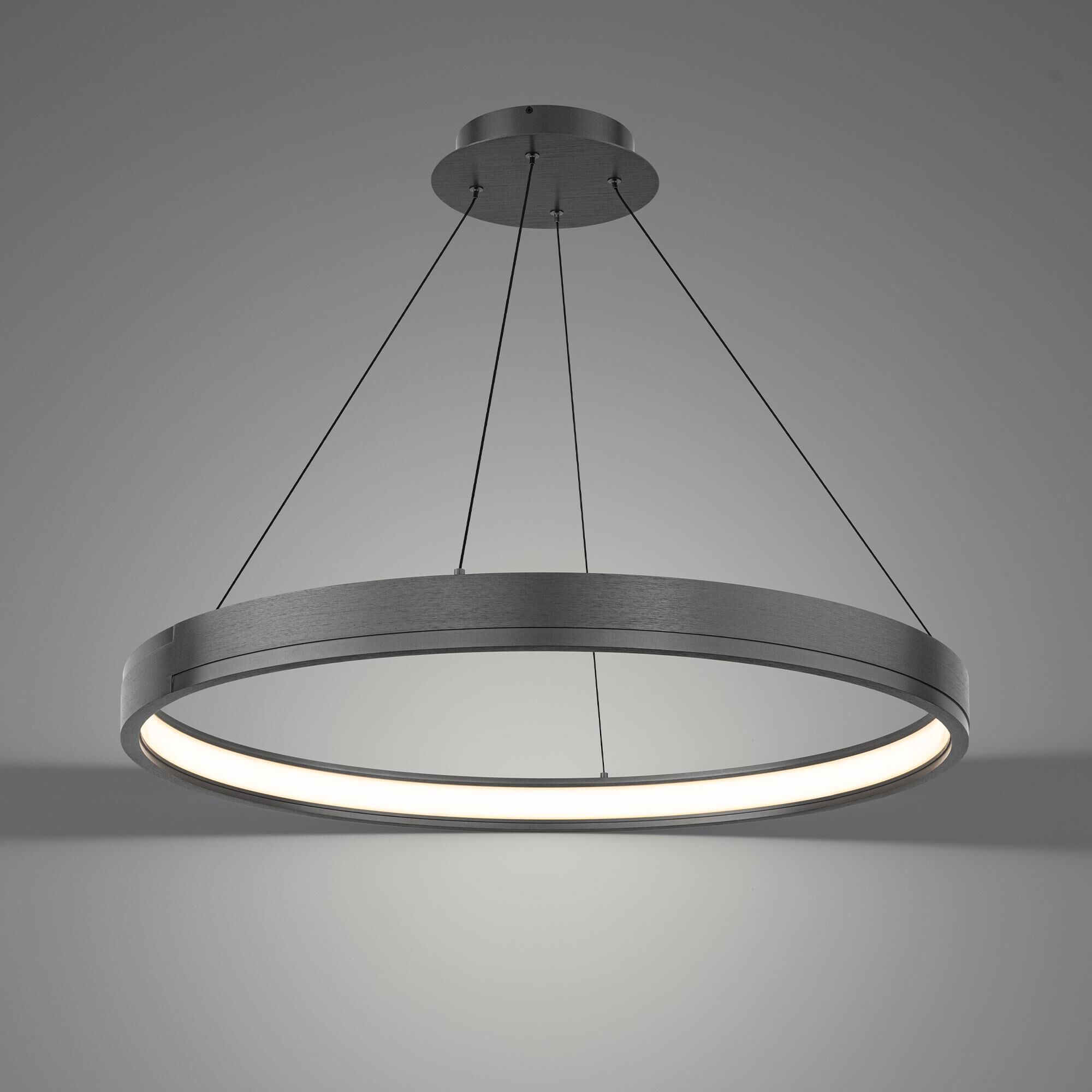 Rounder 32 Inch Large Pendant by dweLED