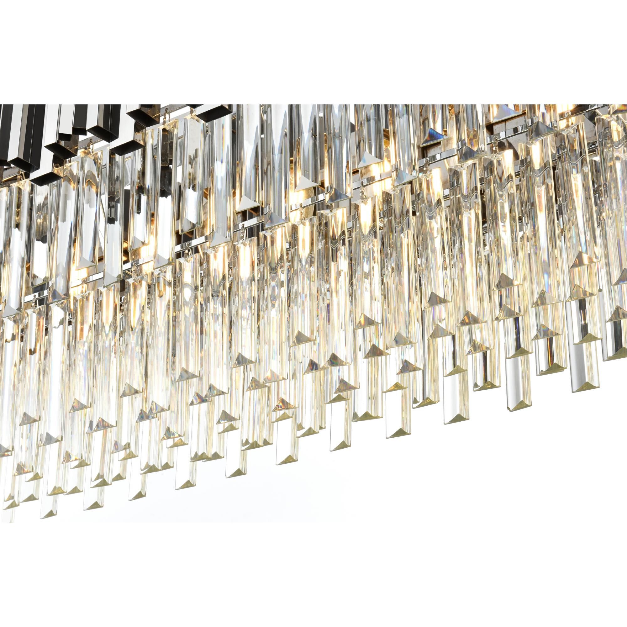 Willow 47 Inch Linear Suspension Light by Elegant Lighting