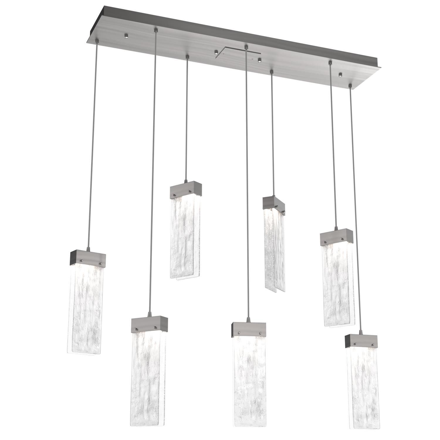 Parallel 44 Inch 7 Light LED Linear Suspension Light by Hammerton Studio