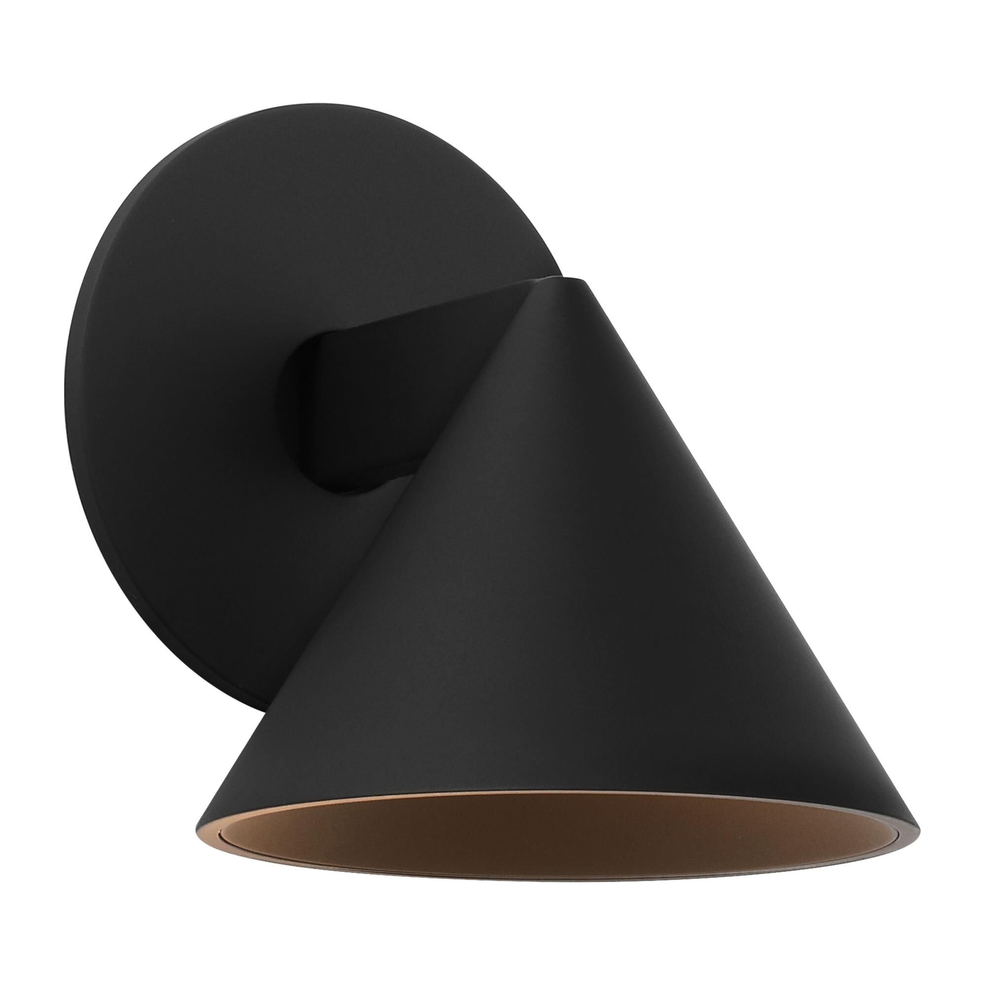 Shown in Nightshade Black finish and Steel shade