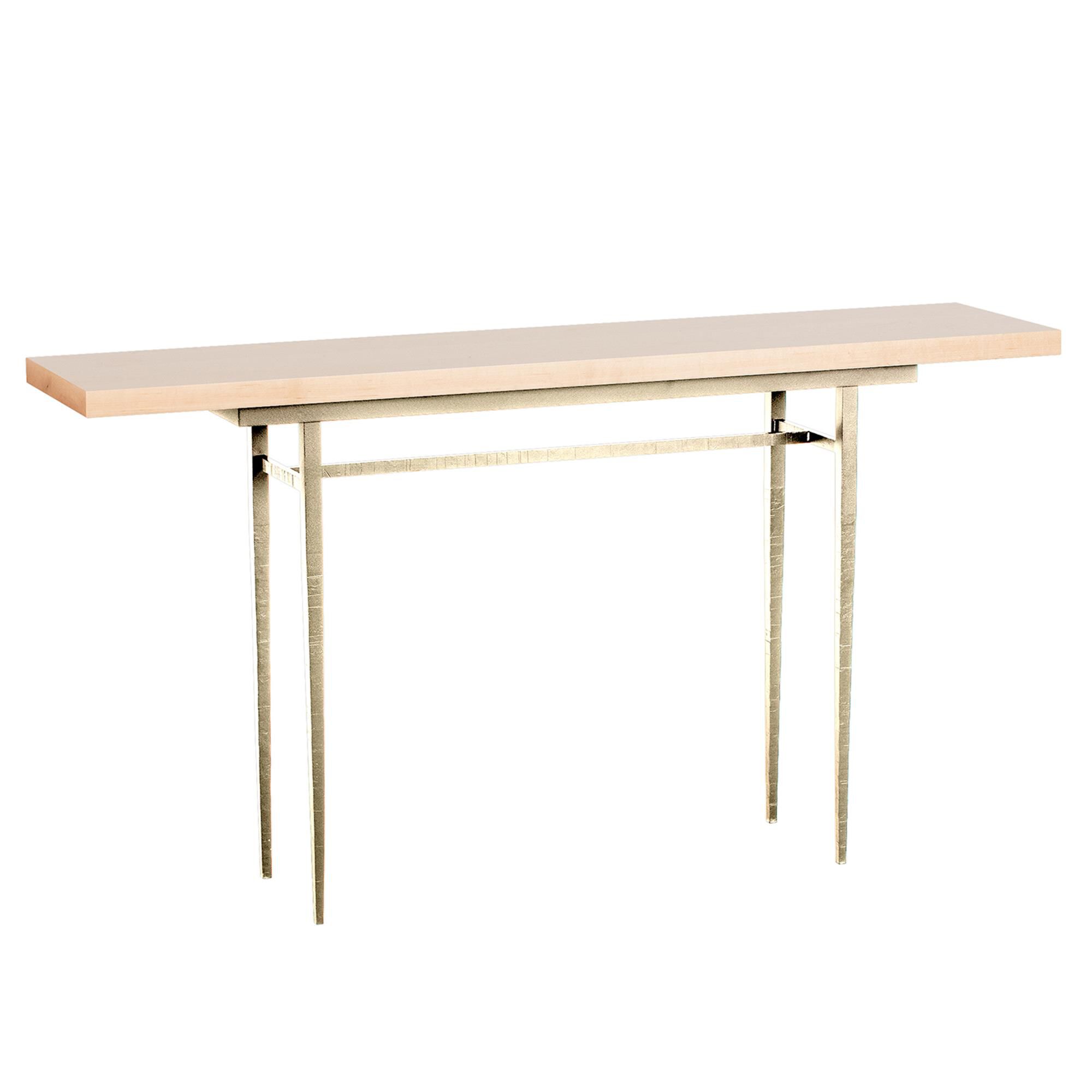 Shown in Modern Brass finish and Maple Natural accent