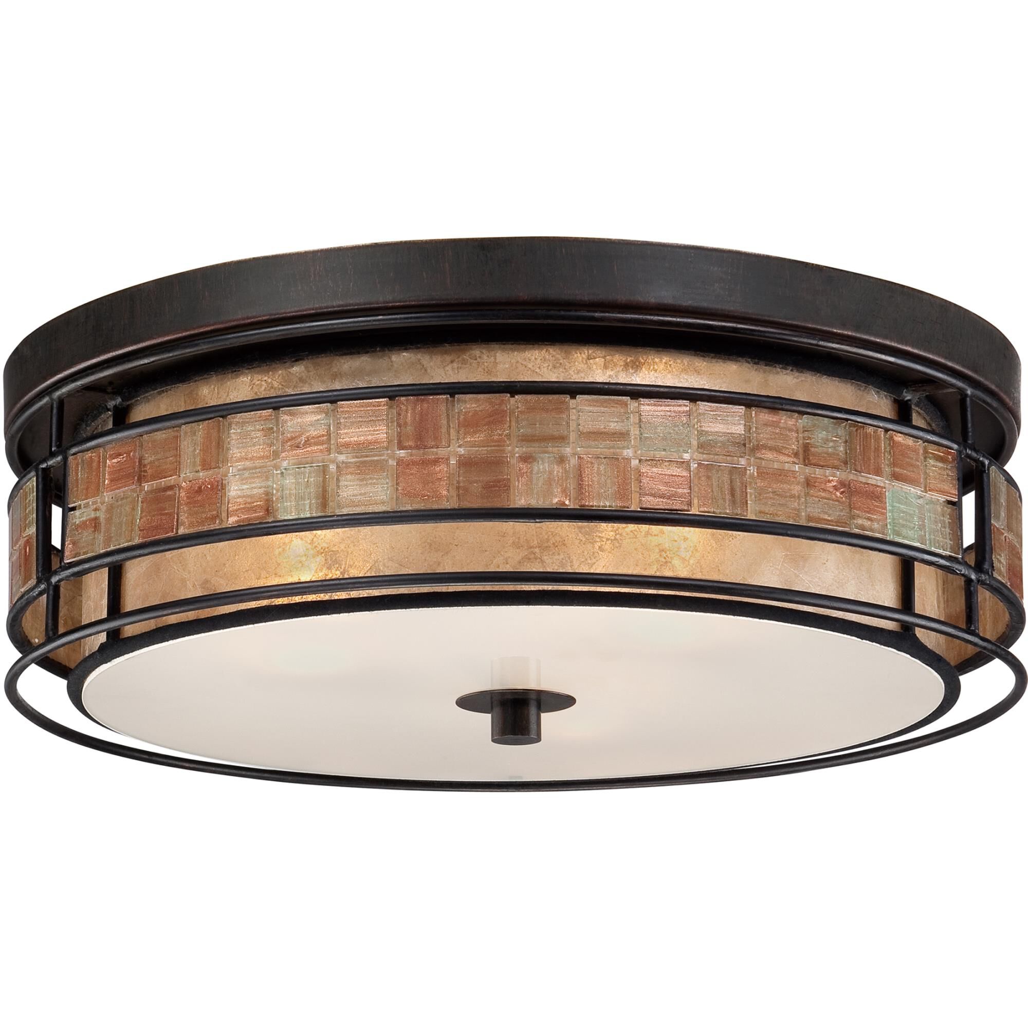 Laguna 16 Inch 3 Light Flush Mount by Quoizel