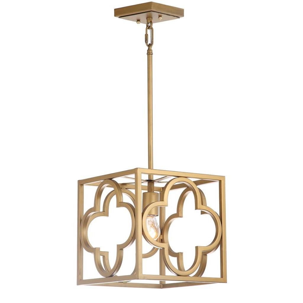 Safavieh Rabia Trellis 10 Inch LED Cage Pendant