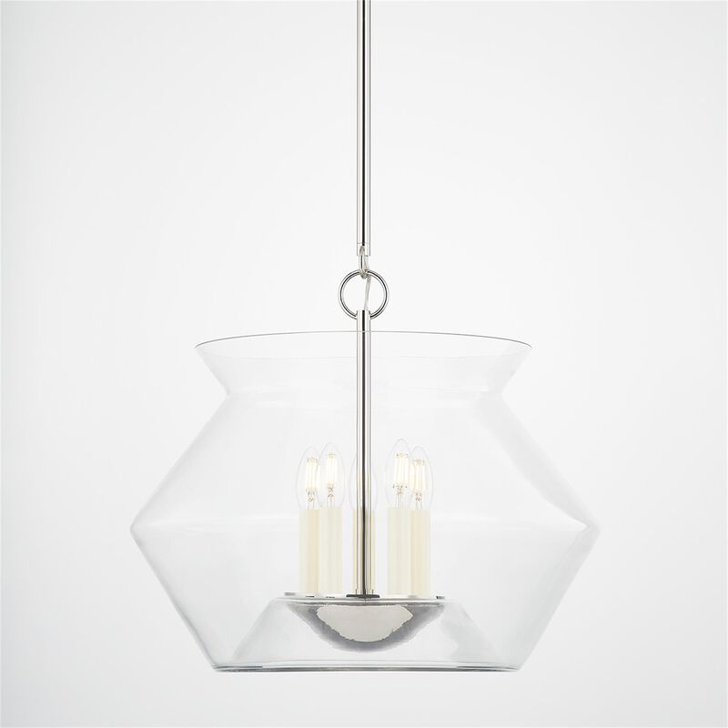 Edmonton 21 Inch Lantern Pendant by Hudson Valley Lighting