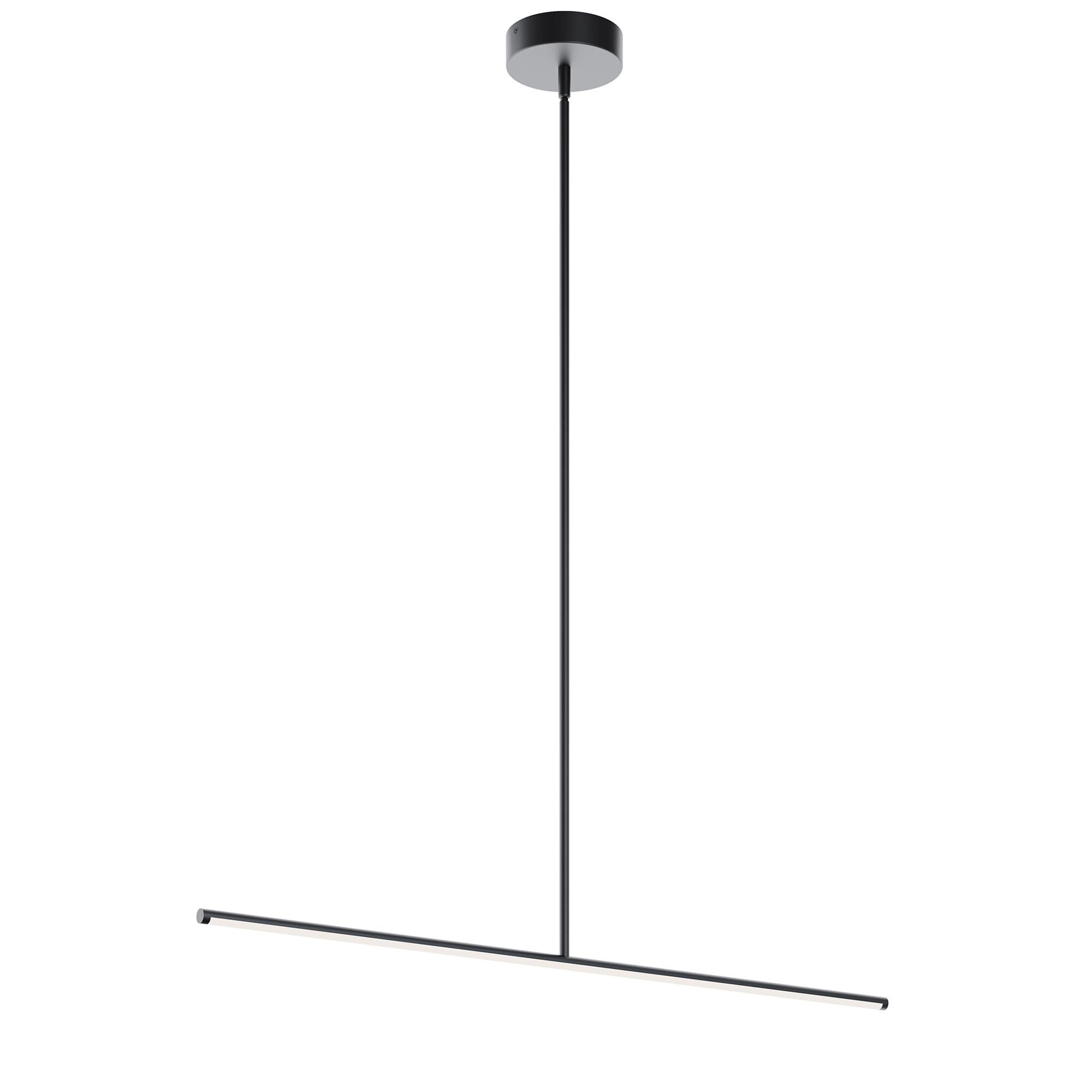 Shown in Black finish and White shade