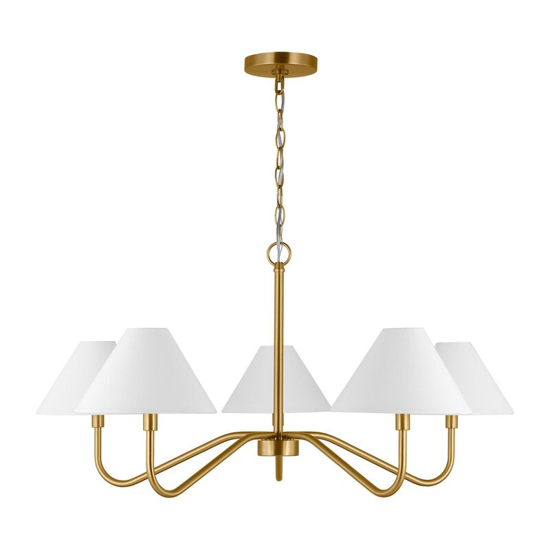 Drew & Jonathan Eldon 34 Inch Chandelier by Visual Comfort Studio