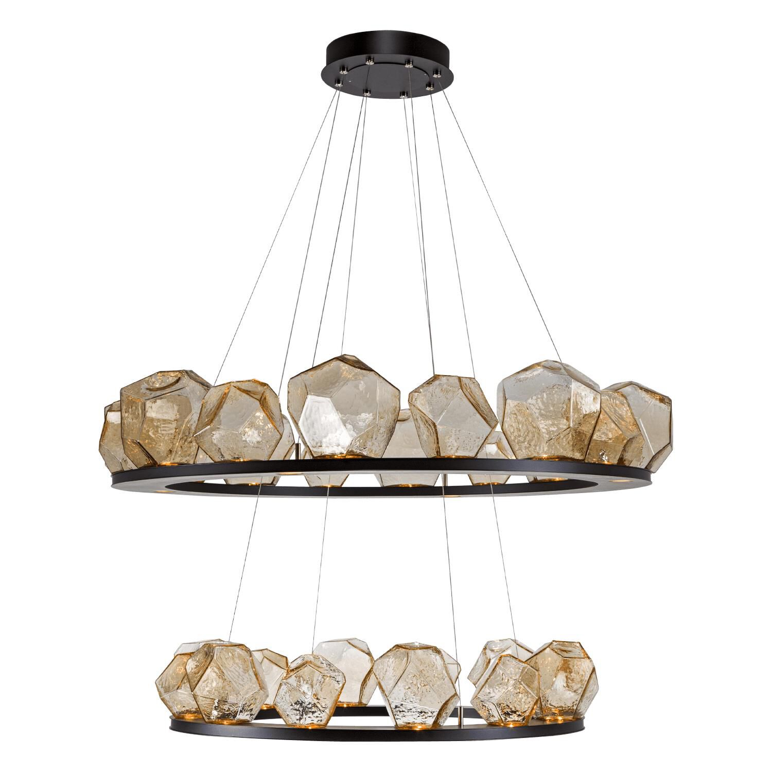 Gem 48 Inch 36 Light LED Chandelier by Hammerton Studio