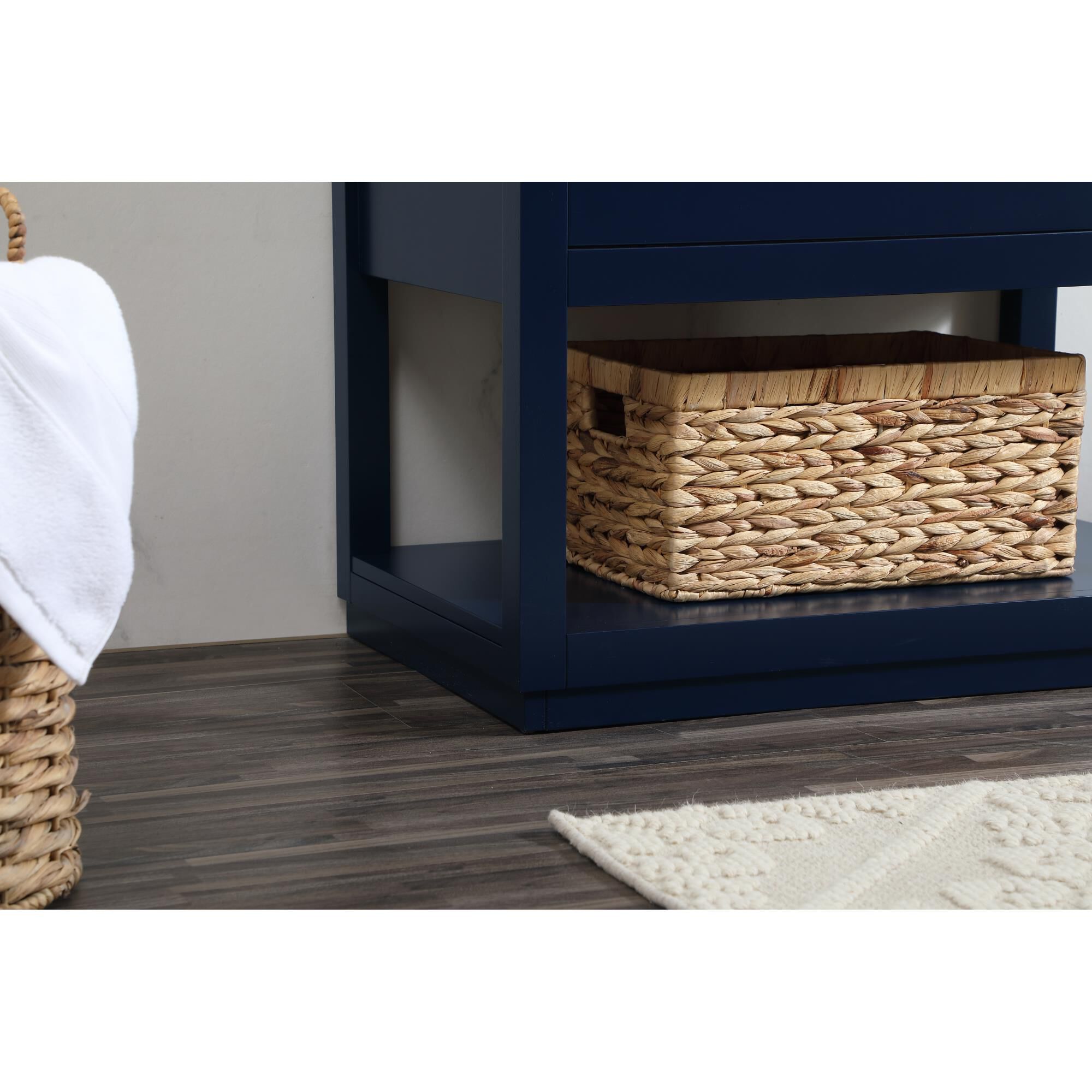 Shown in Blue finish