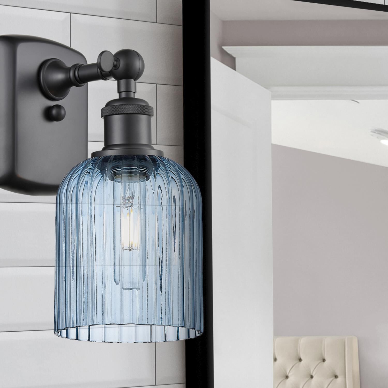 Bruno Marashlian Bridal Veil 10 Inch Wall Sconce by Innovations Lighting