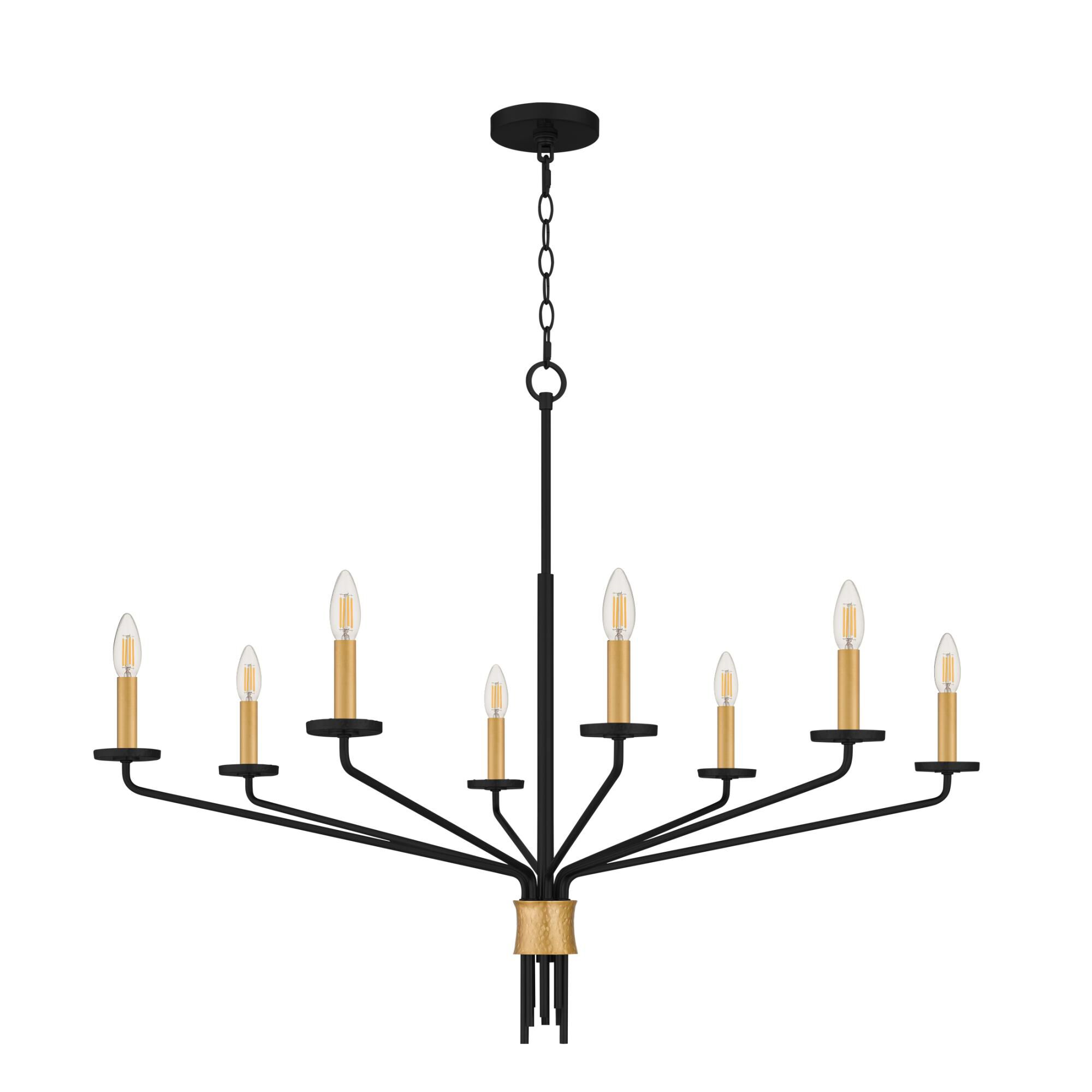 Alexander 40 Inch Chandelier by Quoizel