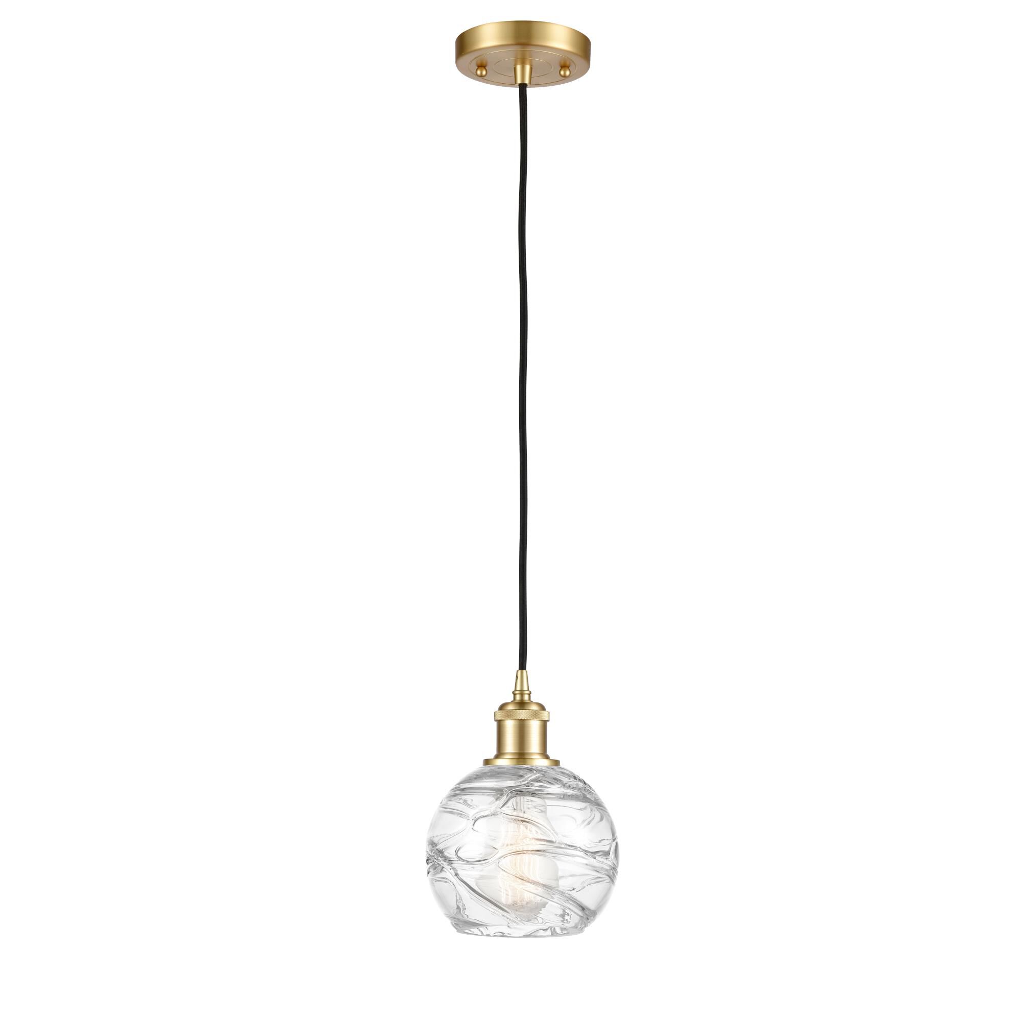 Bruno Marashlian Athens Deco Swirl 6 Inch Mini Pendant by Innovations Lighting