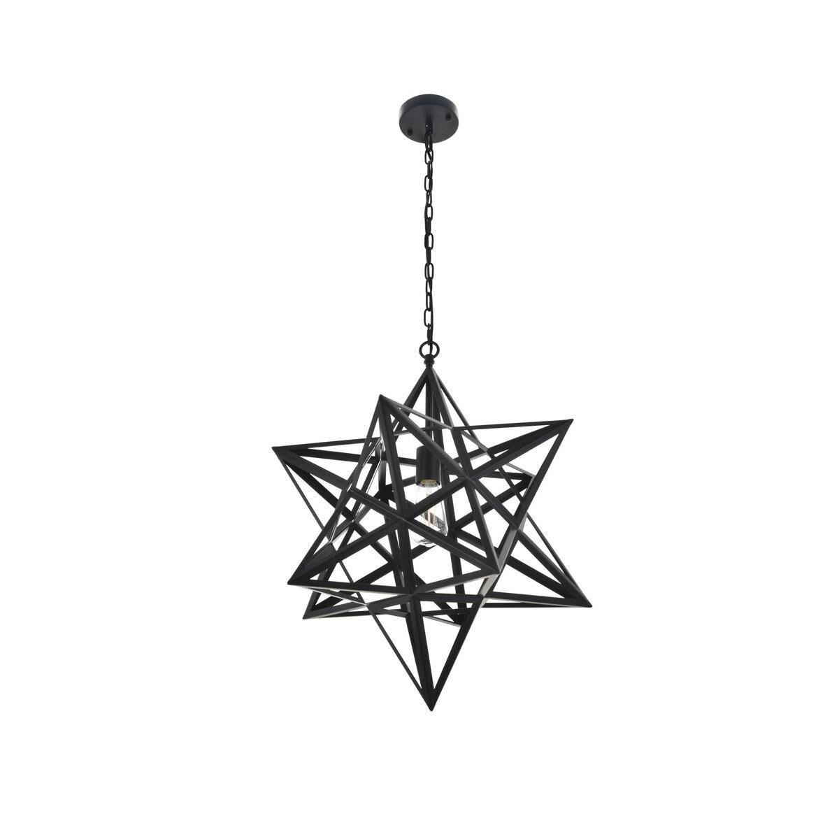 Elegant Lighting Nocturne 23 Inch Large Pendant